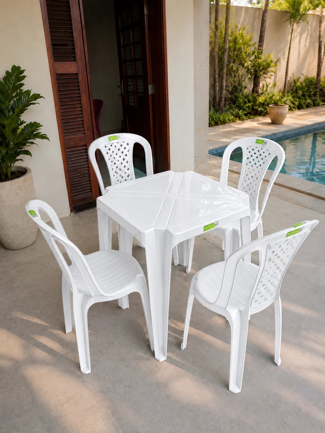 Conjunto TOP Plast - Branca